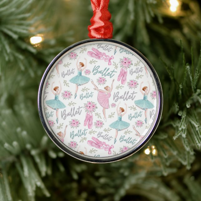 Ballerina Ballet Lover Christmas Ornament Keepsake (Tree)