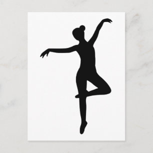 Ballerina - Ballet Postcard