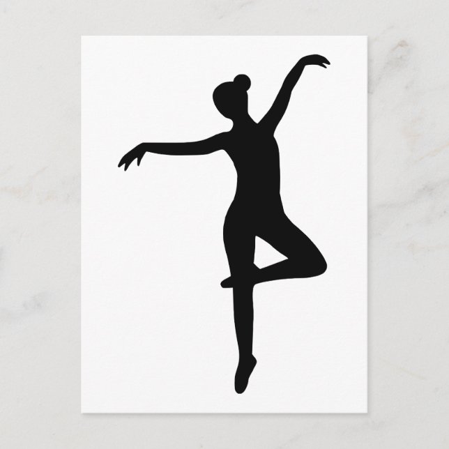 Ballerina - Ballet Postcard (Front)