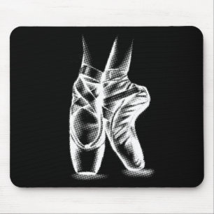 Ballerina Ballet Shoes Shirt Cool Toe Dancing Gift Mouse Mat