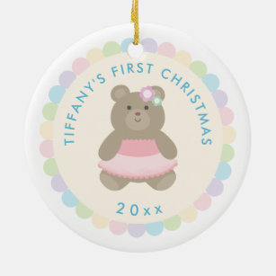 baby first christmas ornament tiffany
