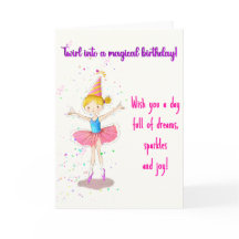 Ballerina birthday for a special girl