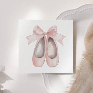 Ballerina Birthday Party Napkin