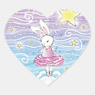 Ballerina Bunny Stickers