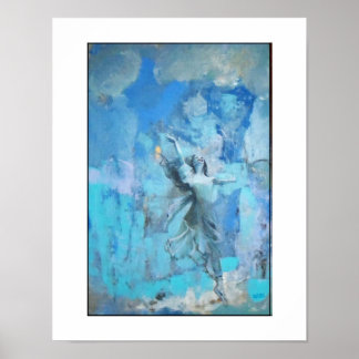 Ballerina by zaziart 11 x 16 Poster  Print