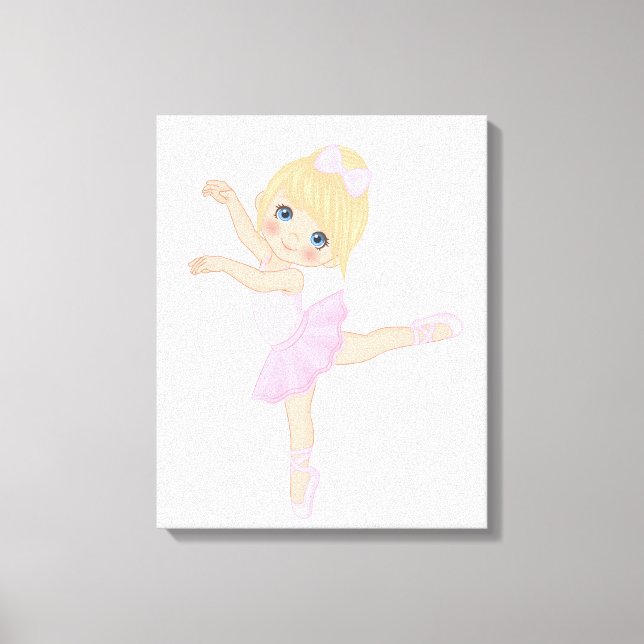 Ballerina Canvas Print (Front)