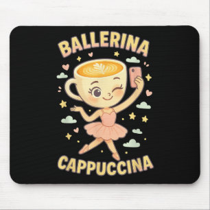 Ballerina Cappuccina Italian Brainrot Viral Meme C Mouse Mat