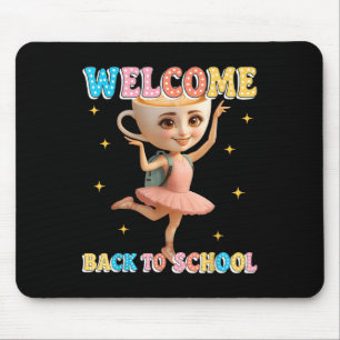 Ballerina Cappuccina Italian Brainrot Welcome Back Mouse Mat
