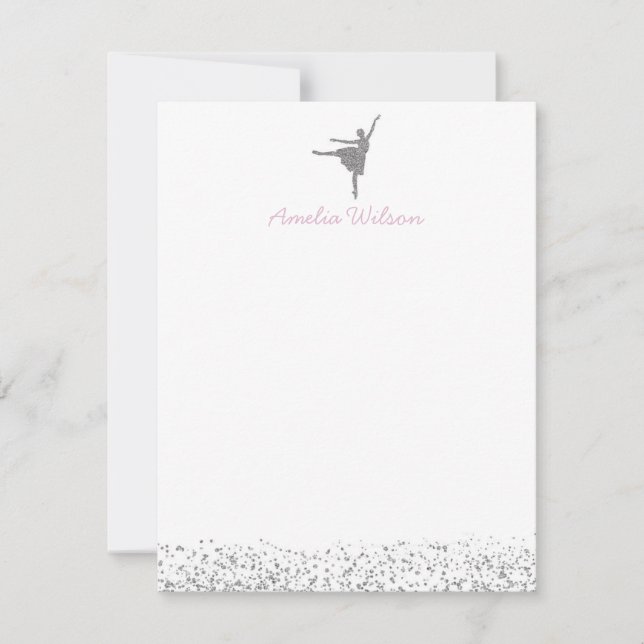 Ballerina Card (Front)
