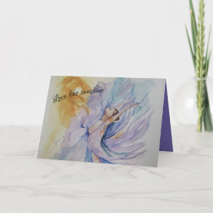 Ballerina Card