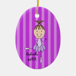 Ballerina Christmas Ornament