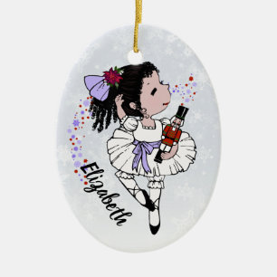 Ballerina Christmas Ornament