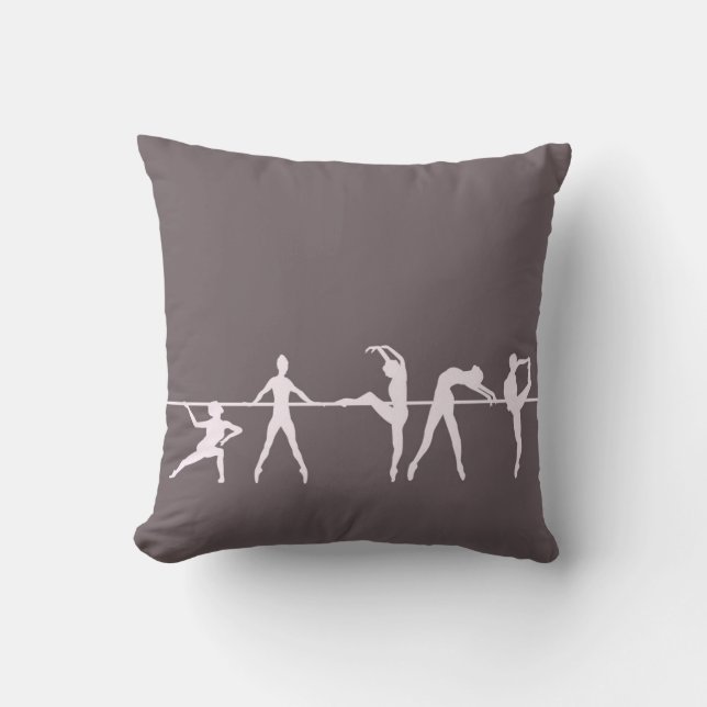 Ballerina Classroom Dance Studio Classic Pillow (Front)