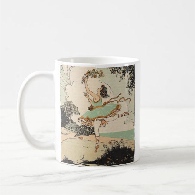ballerina coffee mug (Left)