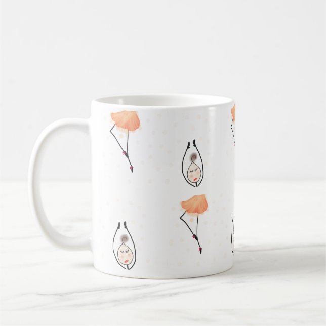 Ballerina  coffee mug (Left)