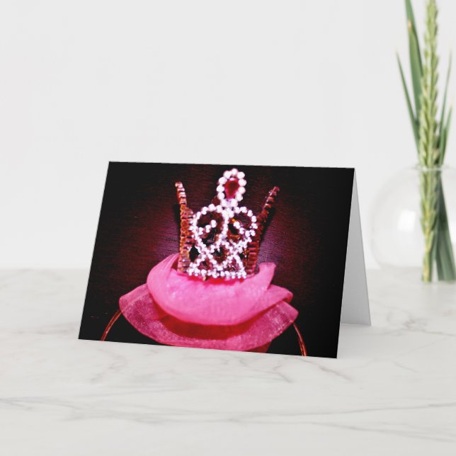 Ballerina Crown Card (Front)