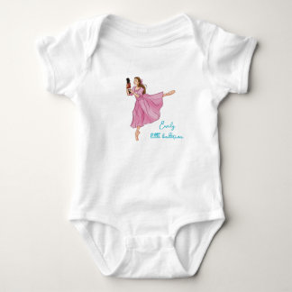 Ballerina - Custom Name Baby Bodysuit