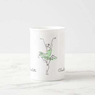 Ballerina custom name coffee mug