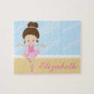 Ballerina Custom Personalised Name Puzzle
