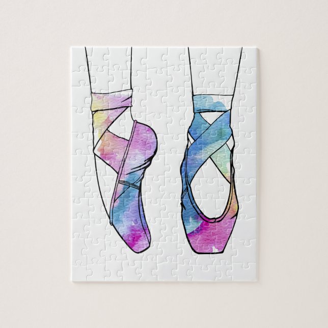 Ballerina Cute Ballet Jigsaw Puzzle (Vertical)