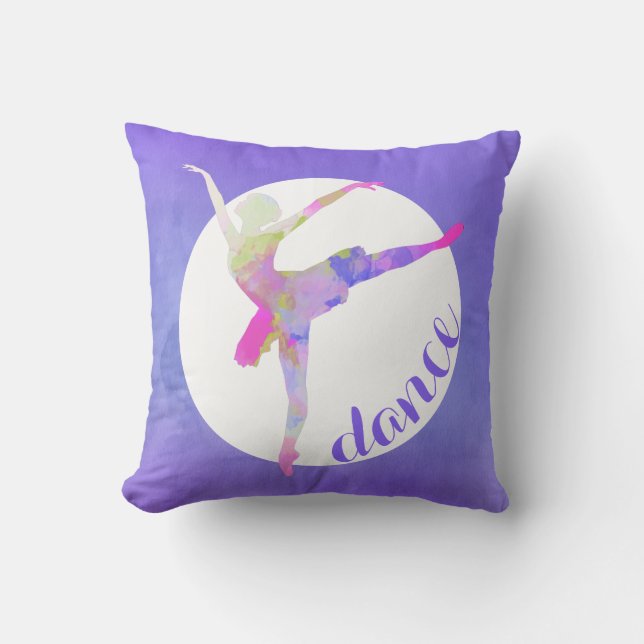 Ballerina Dance Accent Pillow (Front)