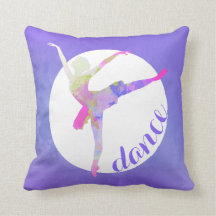 Ballerina Dance Accent Pillow