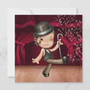 Ballerina - Dance Performance / Cabaret Party - S Invitation
