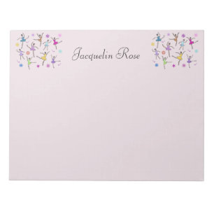 Ballerina Dance Personalised Notepads