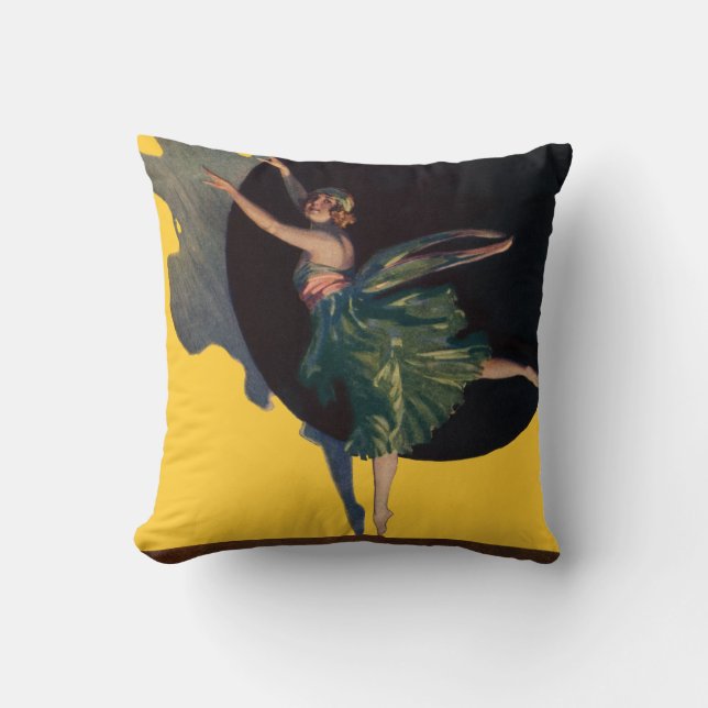 Ballerina Dance Tutu Costume Dress Vintage Cushion (Front)