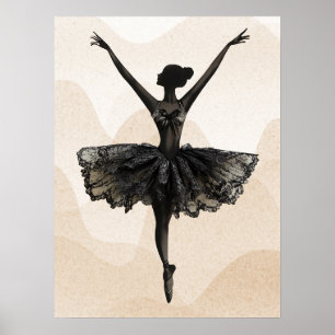 Ballerina Dancer Ballet Fine Art Poster