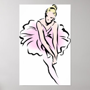 Ballerina, Dancer Poster