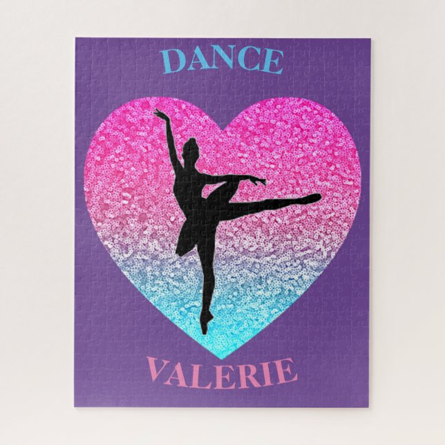 Ballerina Dancer Puzzle (Vertical)