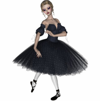 ♥ Ballerina ♥ (Design A) Standing Photo Sculpture