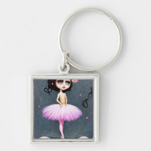 Ballerina Doll Key Ring