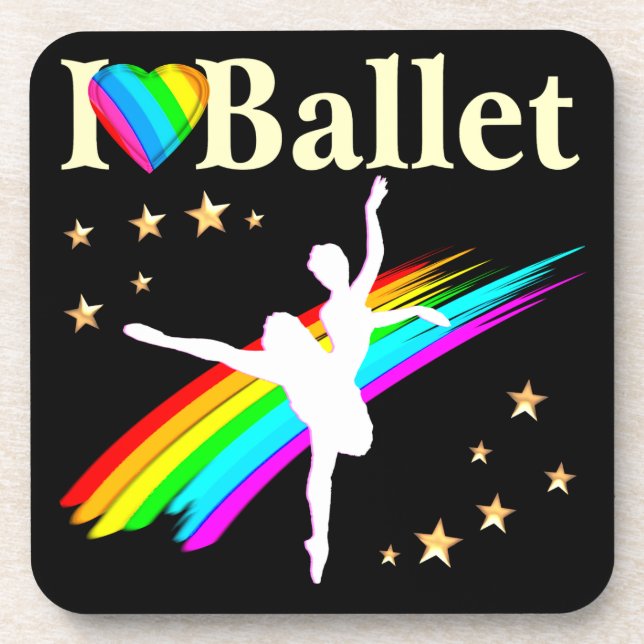 BALLERINA DREAMS COME TRUE DESIGN COASTER (Front)