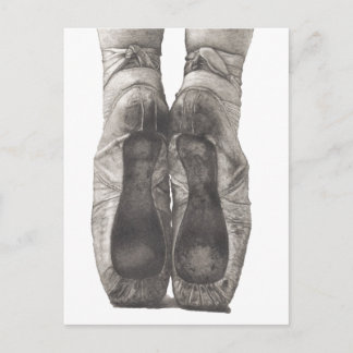 Ballerina en Pointe Postcard