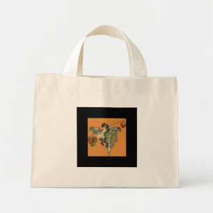 Ballerina Faerie With Lanterns Mini Tote Bag