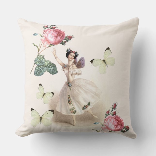Ballerina Fairy Cushion (Front)