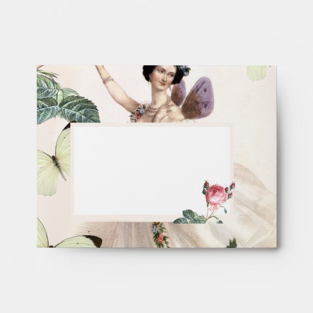 Ballerina Fairy Envelopes (Front)