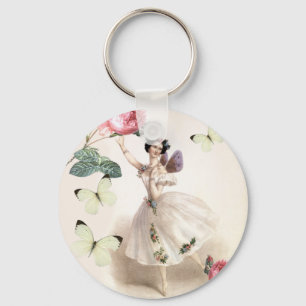 Ballerina Fairy Key Ring