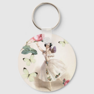 Ballerina Fairy Key Ring