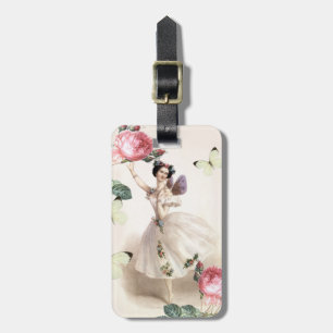 Ballerina Fairy Luggage Tag