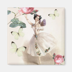 Ballerina Fairy Magnet