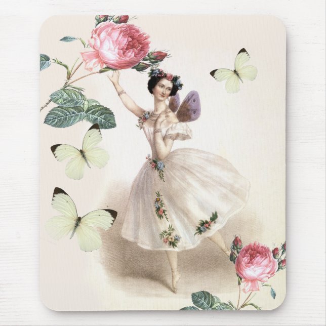 Ballerina Fairy Mouse Mat (Front)
