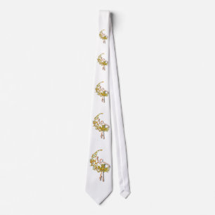 Ballerina Fire Neck Tie Ballet Dancer Girl