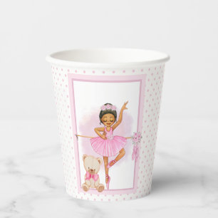 Ballerina floraI polka dots Paper Cups