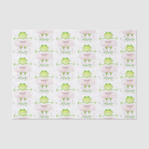 Ballerina Frog Tissue Paper