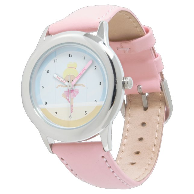 Ballerina girl watch (Angled)