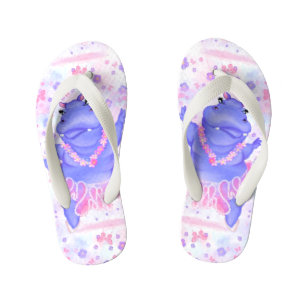 Ballerina Hippo Kid's Flip Flops