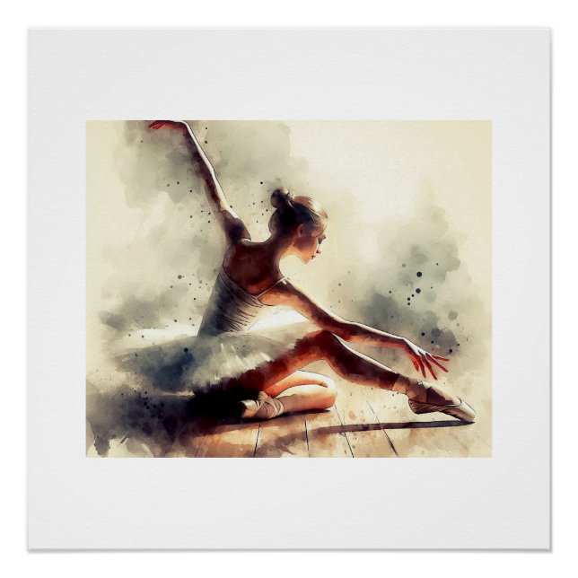 Ballerina in Motion,  Poster (Front)